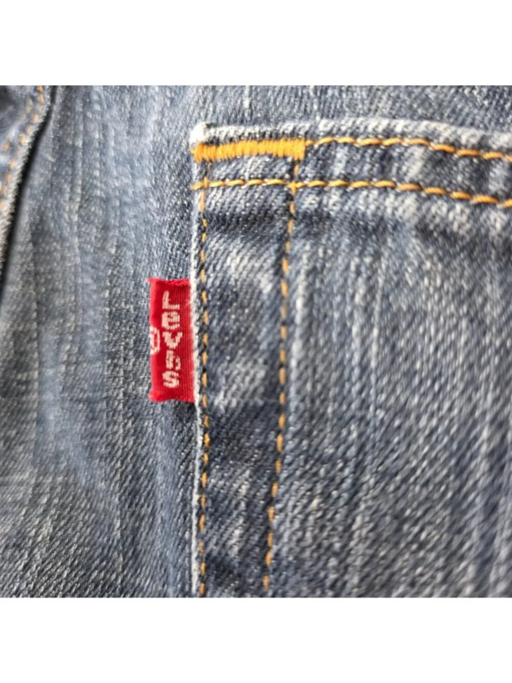 Levi's Mens 569 Straight Leg Jeans 32 x 30 Blue Denim Casual Streetwear Indie